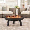 Nature Spring Nature Spring 27.5-inch Round Outdoor Fire Pit 995630NXP
